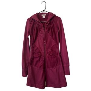 Prairie Underground organic cotton zip hoodie coat made in Seattle size small